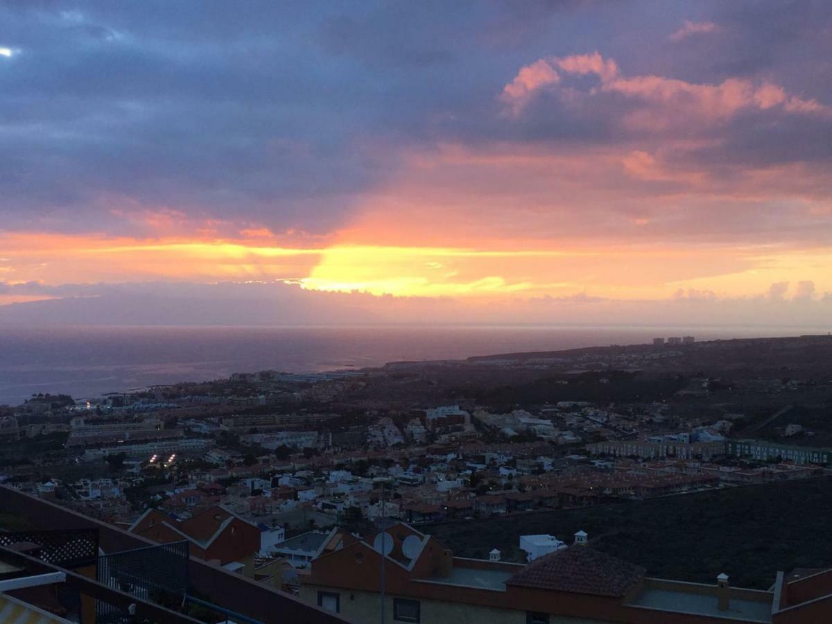 1713 Sunset Ocean View, Terrace,Heated Pool Apartment Costa Adeje  ภายนอก รูปภาพ