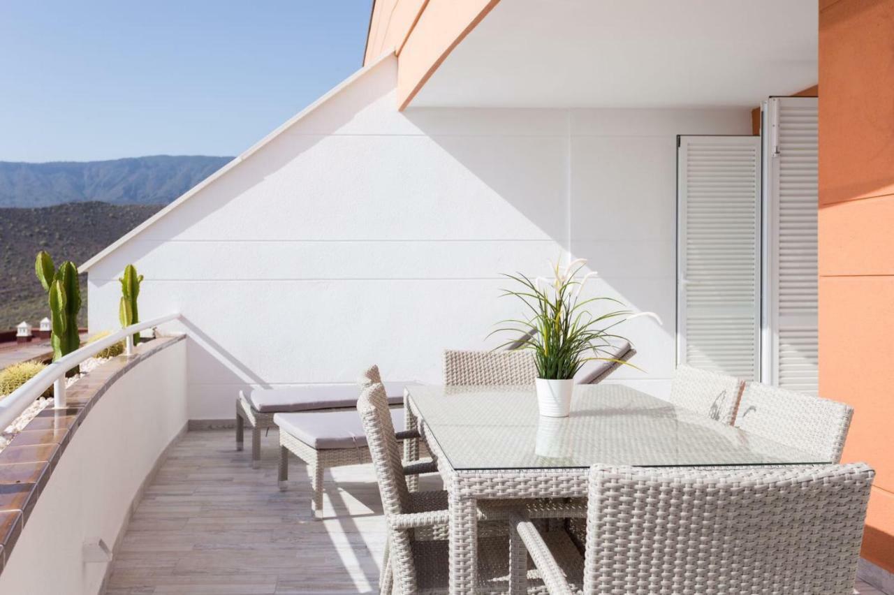1713 Sunset Ocean View, Terrace,Heated Pool Apartment Costa Adeje  ภายนอก รูปภาพ